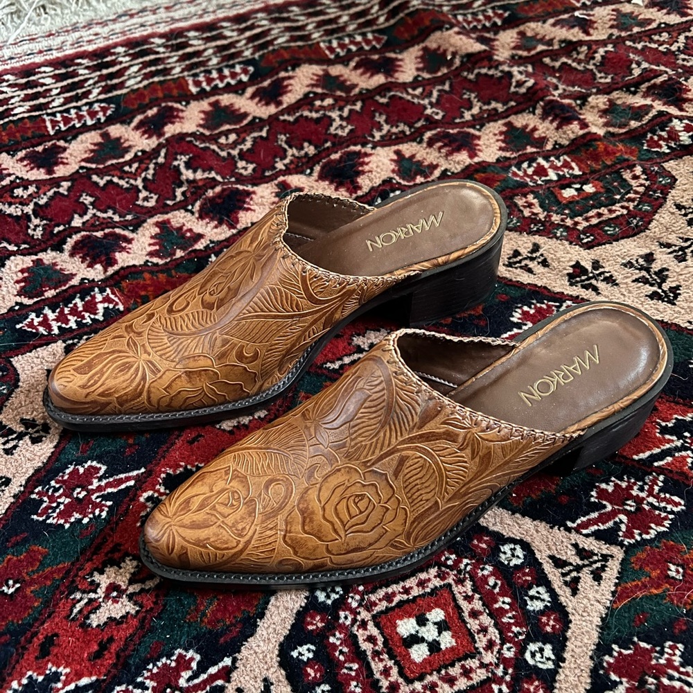 Markon Tooled Mules | 8